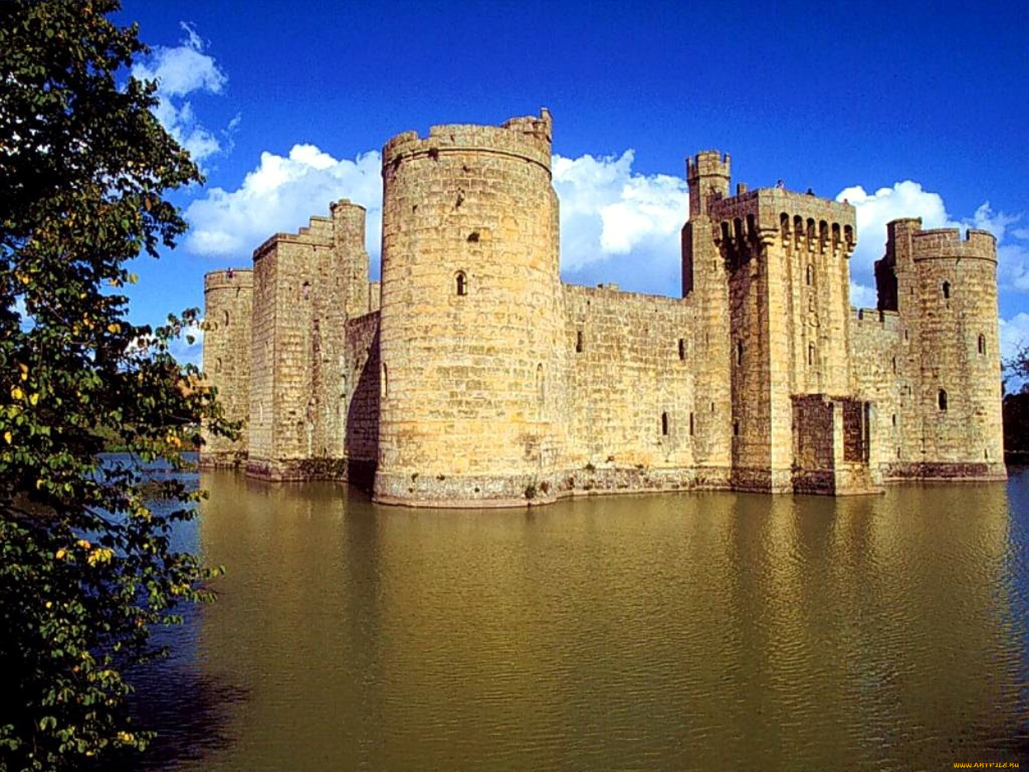 bodiam castle, ,  , bodiam, castle